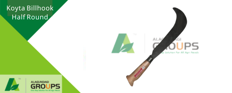 Alagundagi Groups Garden Tool Koyta Billhook Half Round 