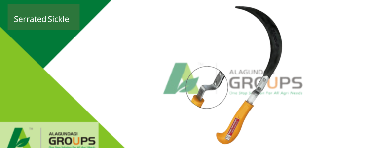 Alagundagi Groups Garden Tool Serrated Sickle